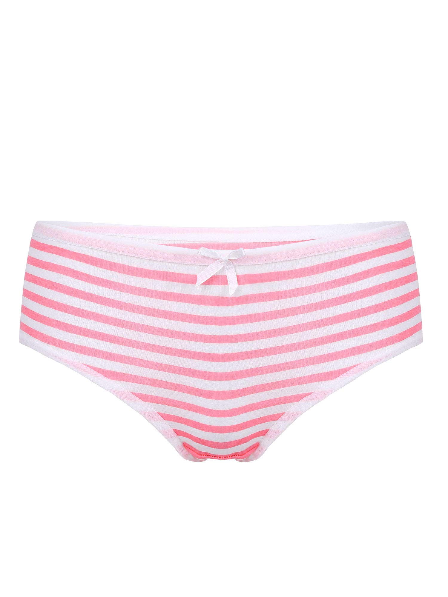 Womens Hipster Navy Style Stripe Underwear Cotton Hipster Panties Regular Knickers Briefs Panties
