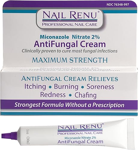 Miniatura 1 de Miconazole Crema antifúngica  Tratamiento de hongos de piel y pies extra fuerte  Nitrato de miconazol 2% para picor deportista, tiña y pie de atleta