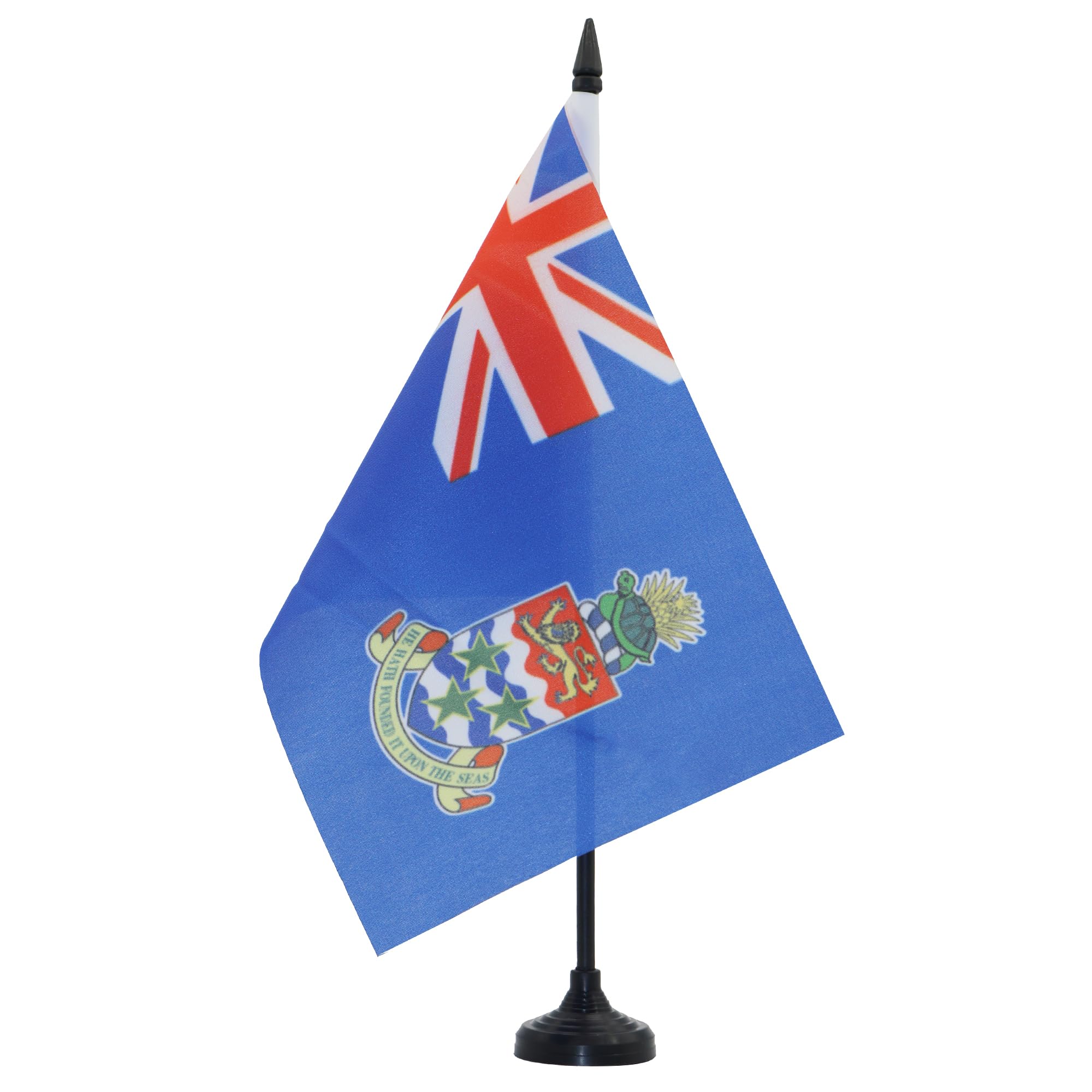 AZ FLAG Cayman Islands Table Flag 6x8 in 100D Polyester Plastic Base