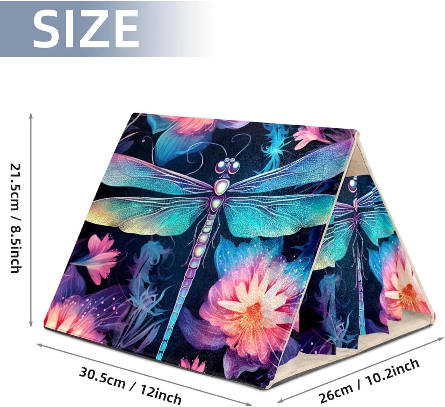 MAgiLL Guinea Pig Bed, Comfortable Hamster House, Hiding Place for Small pet Animals, Folding Bed nest, Suitable for Short Rabbits, Rabbits, Ferrets, mice, Hedgehogs, Chinchillas