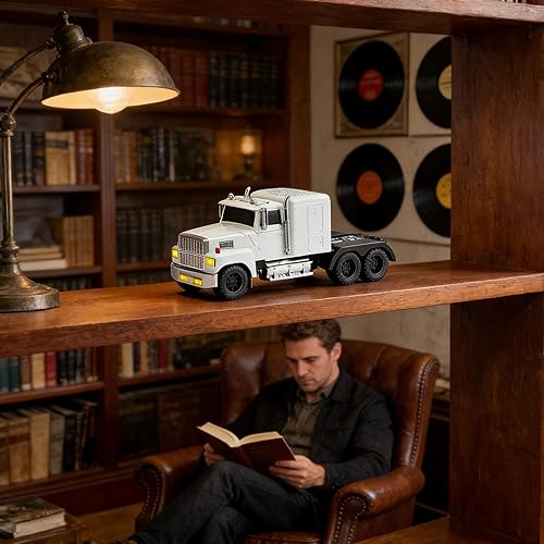 Miniatura 3 de Altavoz en forma de camión - Amplificador de micrófono incorporado Altavoz de viaje inalámbrico Luz LED Radio FM Diseño creativo Sonido potente