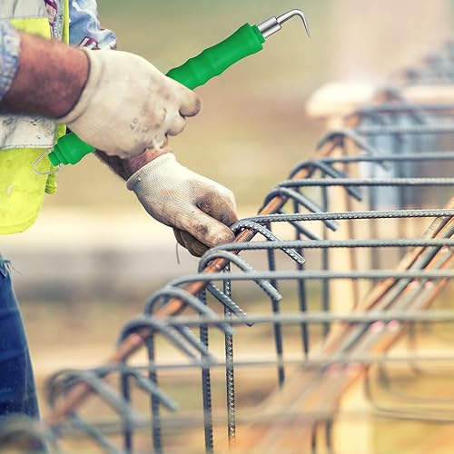 Miniatura 3 de 2 piezas de alambre automático para atar barras de refuerzo, herramienta de torsión de alambre de alambre, herramienta de torsión de alambre de