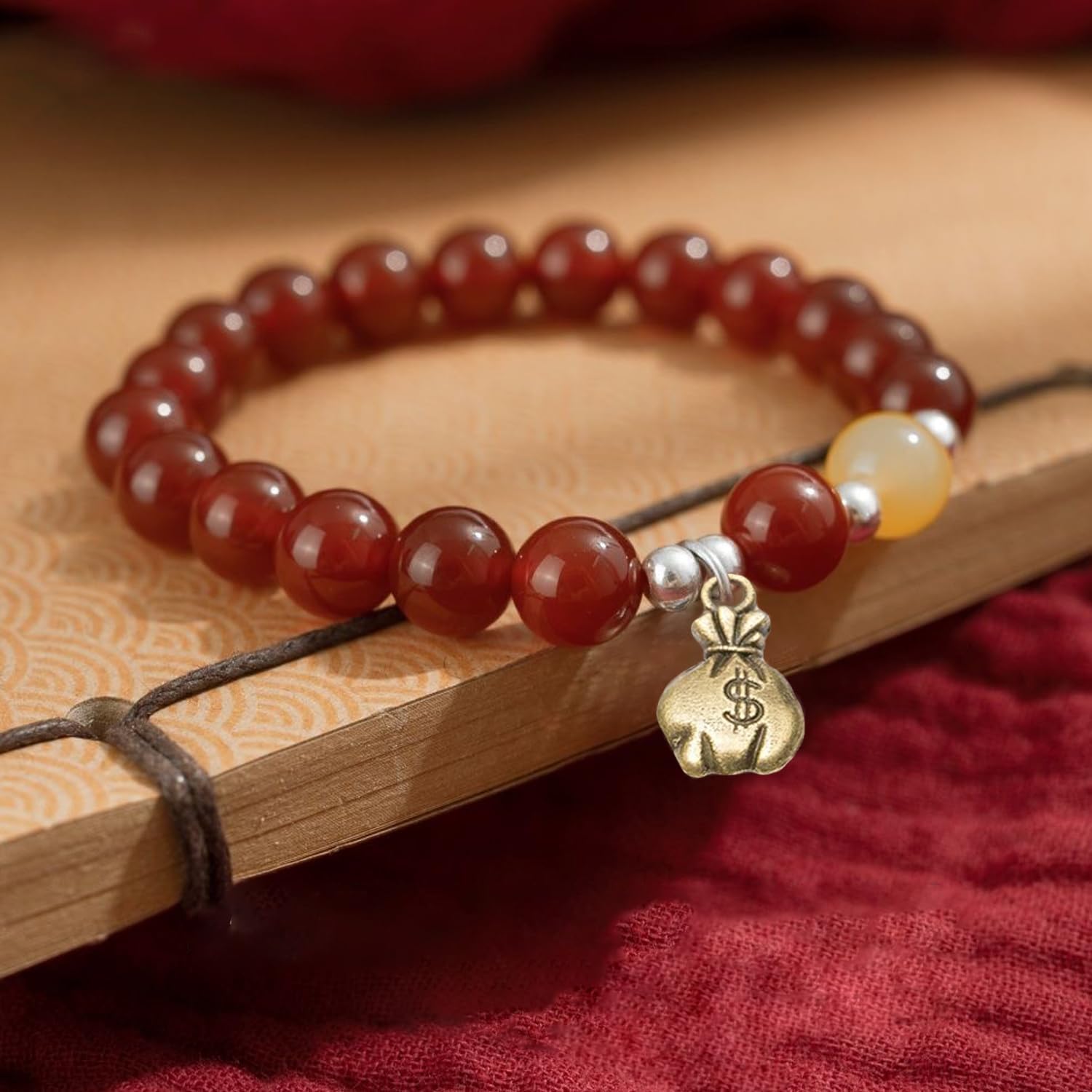 100 Pcs Antique Bronze Mini US Dollar Sign Money Bag Charms, Diy Accessories Bulk Pack for Bracelets, Necklaces, Crafts - Image 5