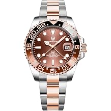 BENYAR Pagani Design Men GMT Automatic Watches-Fashion Stainless Steel Mechanical Watch-Sapphire Glass Lens Watch Men