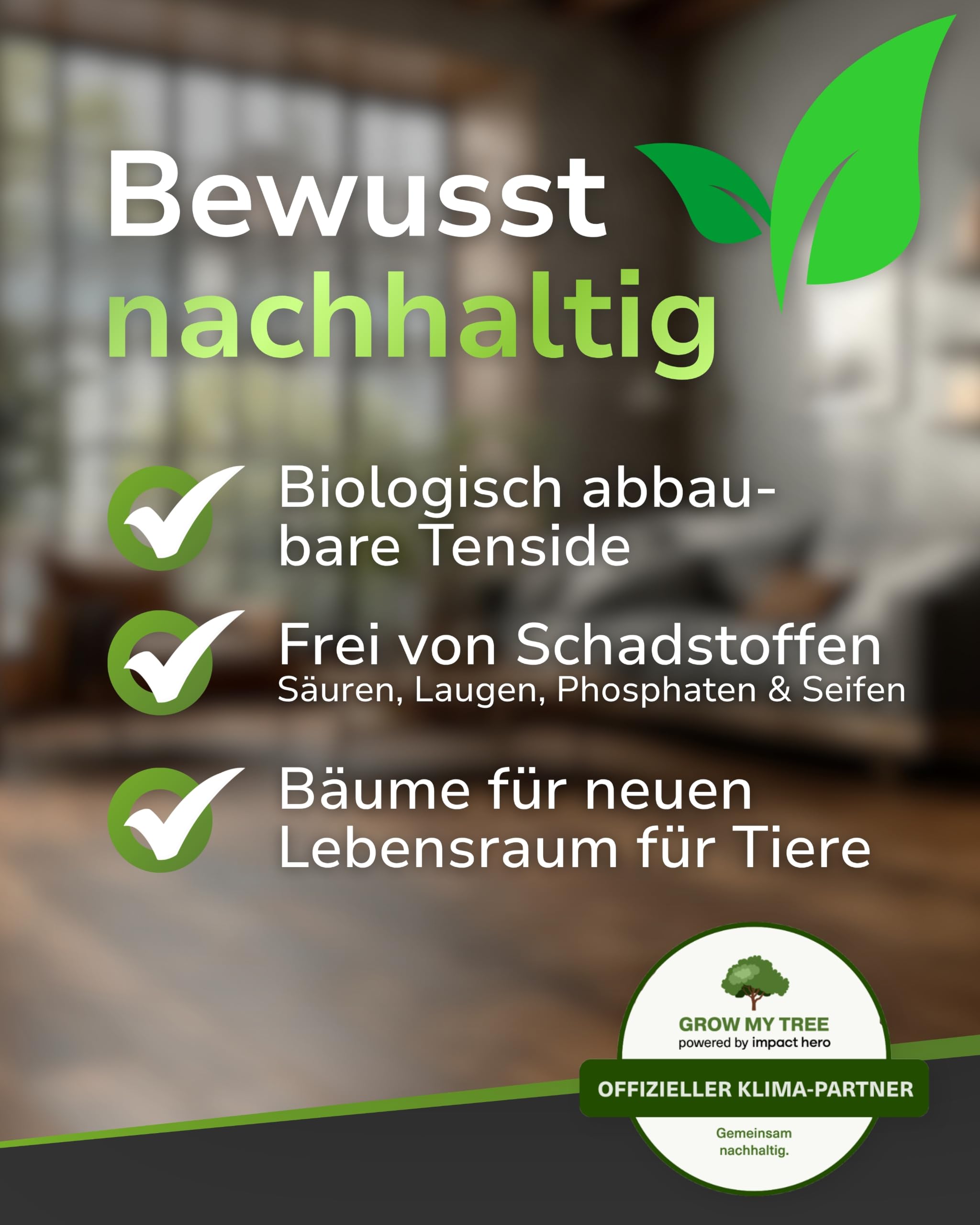 Bembé Parkett Pflege Set I Bembal glänzend 2L + Neutralreiniger 1L I Parkettpflege für versiegeltes Parkett reinigt & schützt I Bodenreiniger pH neutral & streifenfrei I wasserabweisender Pflegefilm