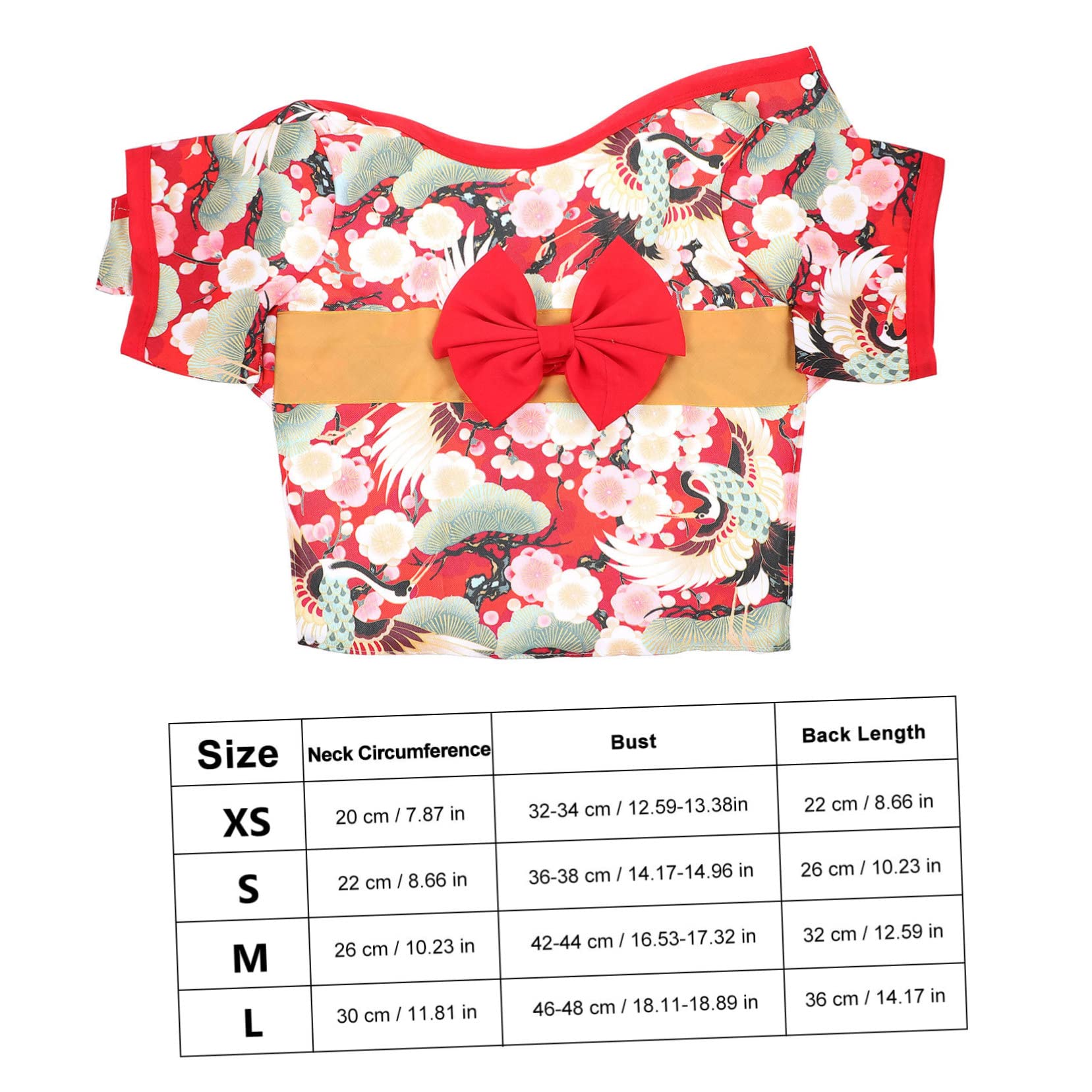 SUPVOX 3pezzi Kimono Giapponese Per Cani Abbigliamento Elegante Per Corgi e Altri Pet Vestito Per Occasioni Speciali e Feste Abbigliamento Per Animali Domestici Morbido e Lavabile