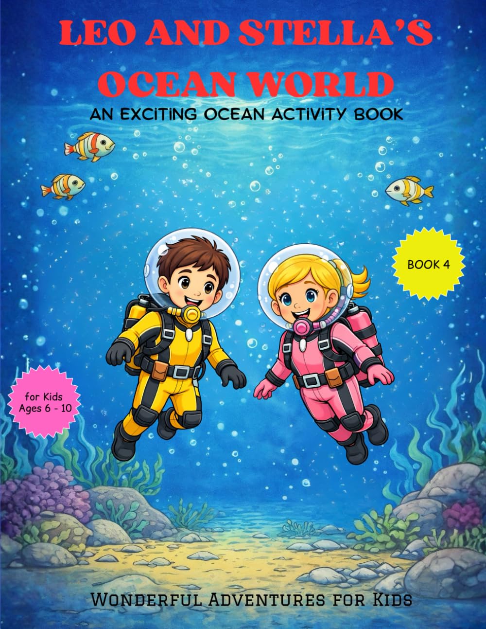 Leo and Stella’s Ocean World: An Exciting Ocean Activity Book (Leo & Stella Adventure Series)
