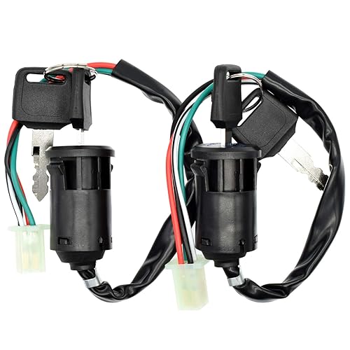 Miniatura 8 de Interruptor de llave de encendido de 4 cables para cuatrimoto chino 50cc 70cc 90cc 110cc 125cc TaoTao Pit Dirt Bike Scooter 4 Wheeler Pocket