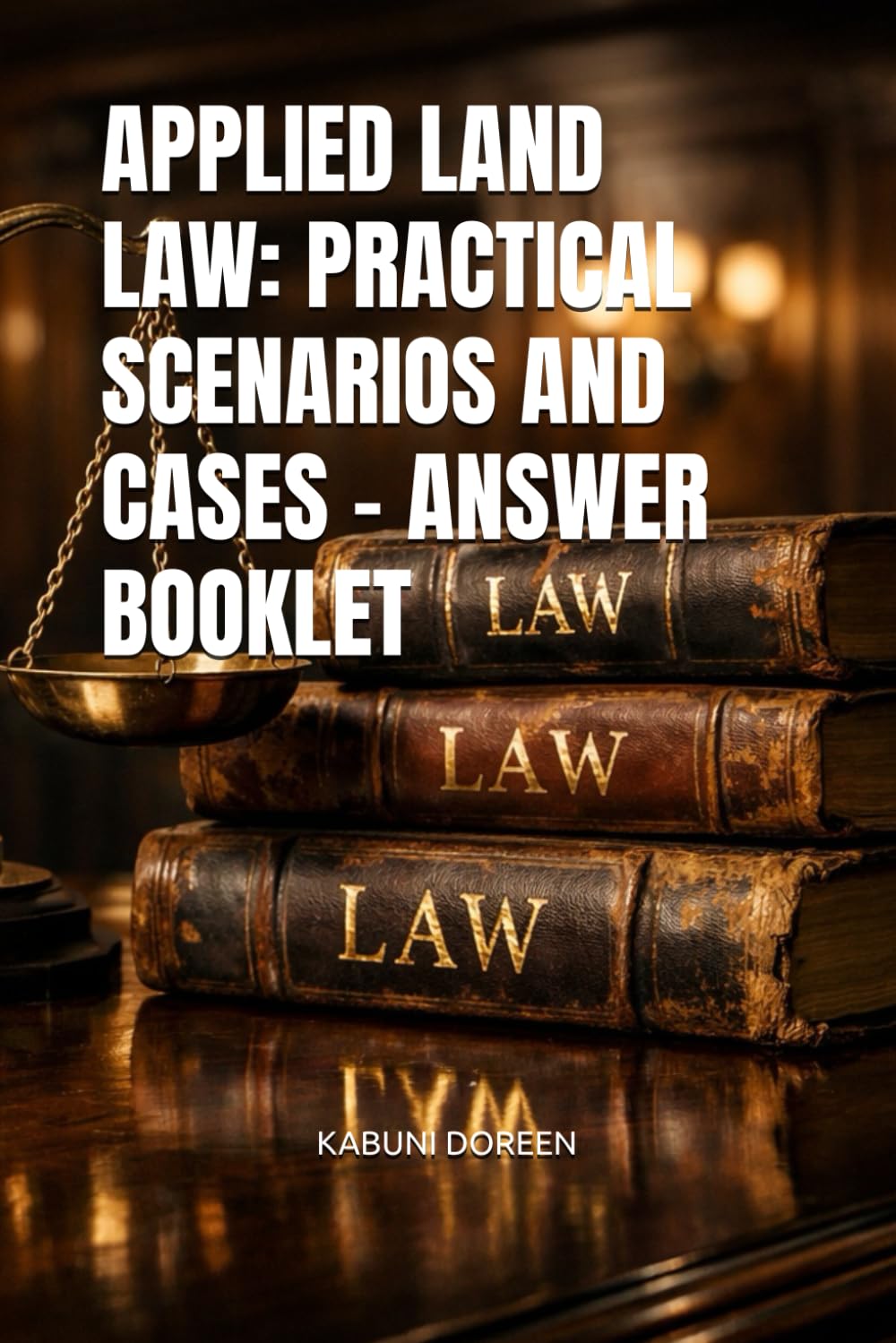 APPLIED LAND LAW: PRACTICAL SCENARIOS AND CASES – ANSWER BOOKLET