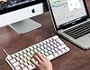 ROBEVE Blic Gaming Keyboard RGB Keyboard 20 Modes Adjustable Color Option RGB Waterproof And Dust Resistant Keyboard Gaming Keyboard Gaming Keyboard Mechanical Keyboard Red Switch (White)