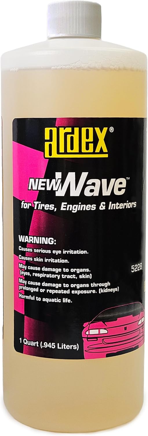 Ardex New Wave 5228 | Multi Purpose Cleaner Concentrate - Professional Car Detailing Interior Cleaner for Automotive & Marine, Safe Non-Caustic Formula, Deep Cleaning & Degreasing, 32 oz | Made in USA