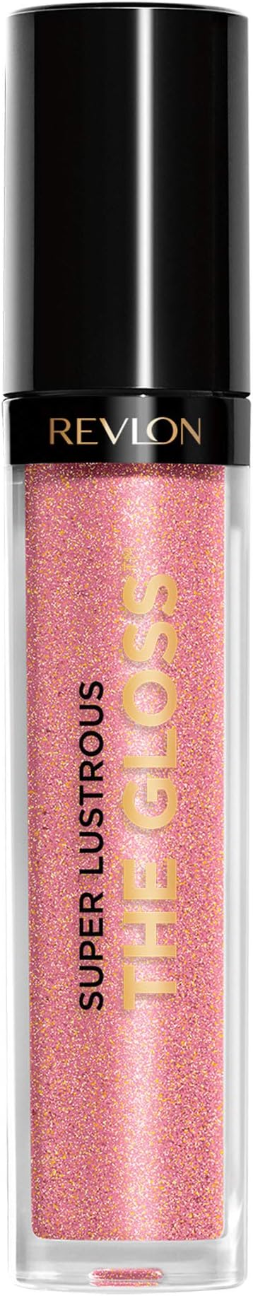 Revlon Super Lustrous Lip Gloss, High Impact Lipcolor with Moisturizing Creamy Formula, Infused with Agave, Moringa Oil, & Cupuacu Butter, Rose Quartz (301)