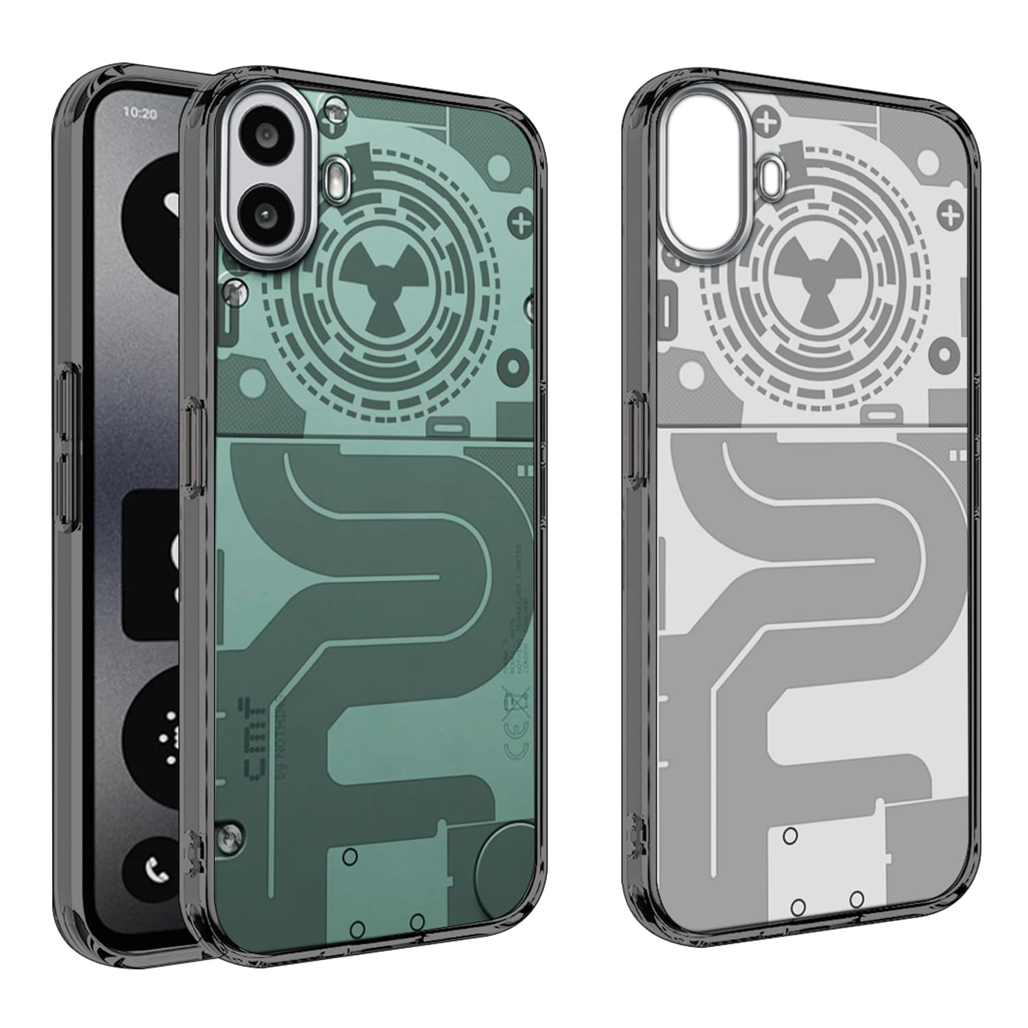Hello Zone CMF by Nothing Phone 1 Designer Matte Finish Smoke Grey Transparent Back Case Cover (B0D9TFVQM8) Amazon Price History, Amazon Price Tracker