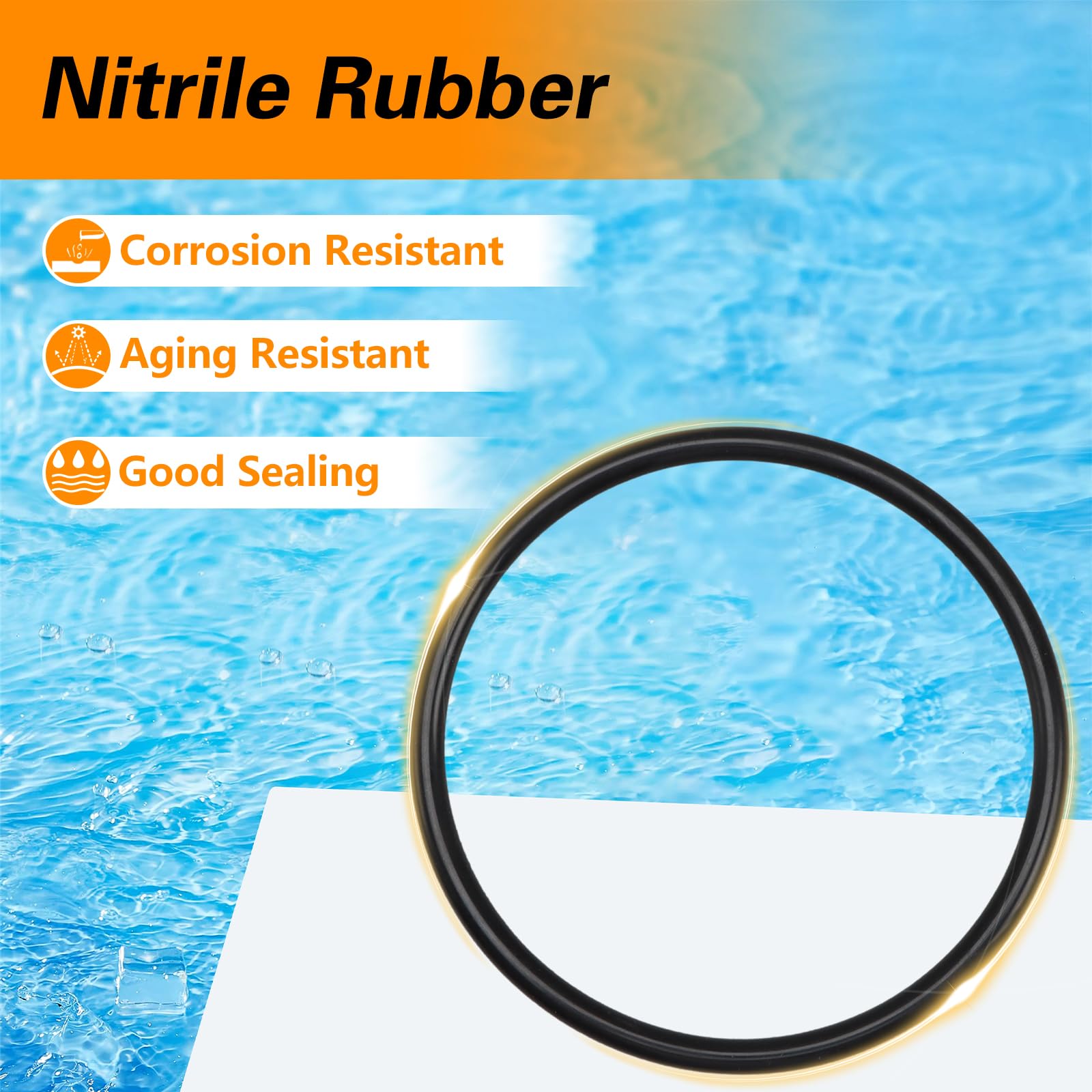 Pièces de chlorinateur de piscine, connecteur de tube NPT 1/2", tube OD de 5/8", écran et joints toriques compatibles avec Pentair Rainbow Auto Feeder/Chlorinator 320 322 Replace#: R172272