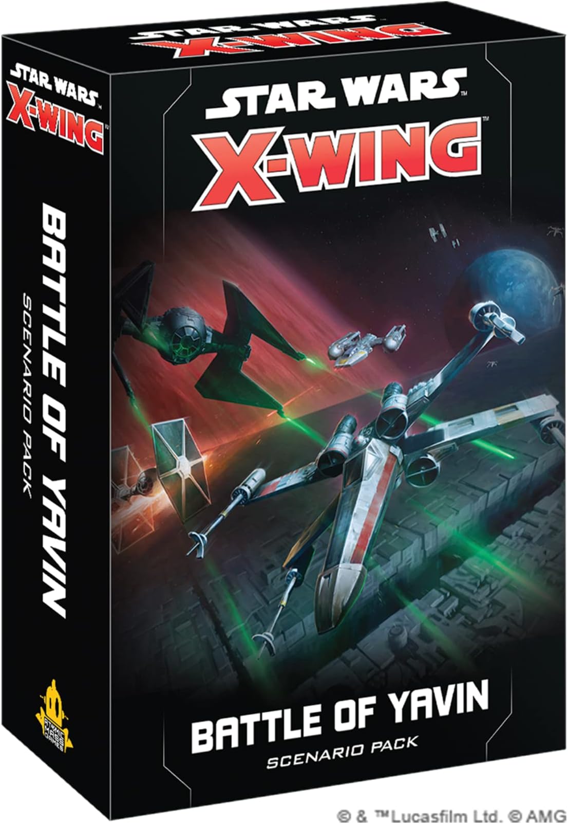 Star Wars X-Wing 2nd Edition Miniatures Game Battle of Yavin BATTLE PACK - Strategy Game for Kids & Adults, Ages 14+, 2 Players, 30-45 Minute Playtime, Made by Atomic Mass Games