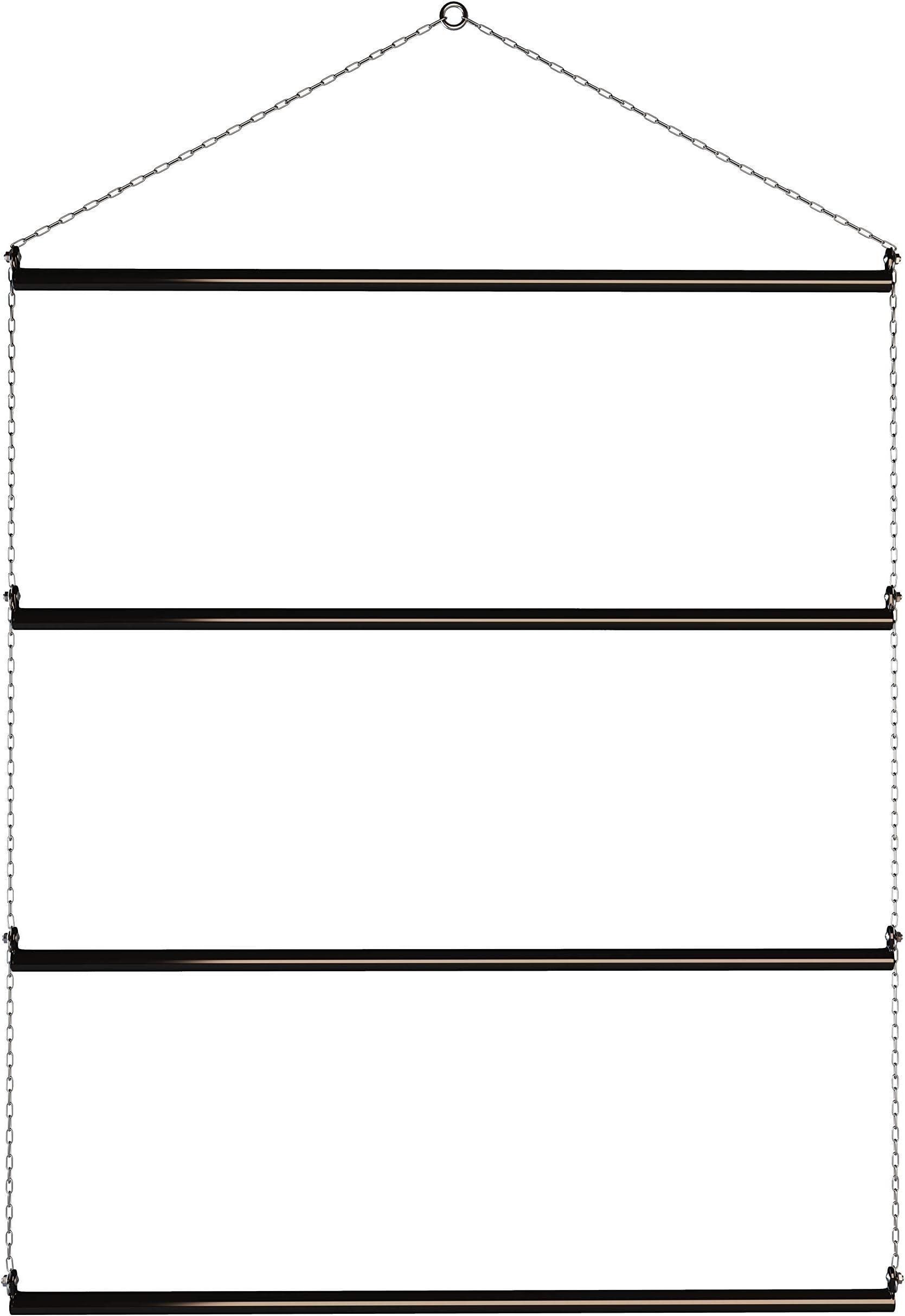 Blanket Rack 33" (Black). Available in Black, Blue, Red & Pink. Suitable for Horse Blankets, Saddle Blankets and Rugs. Extra Long for Western Saddle Blankets and Horse Blankets.