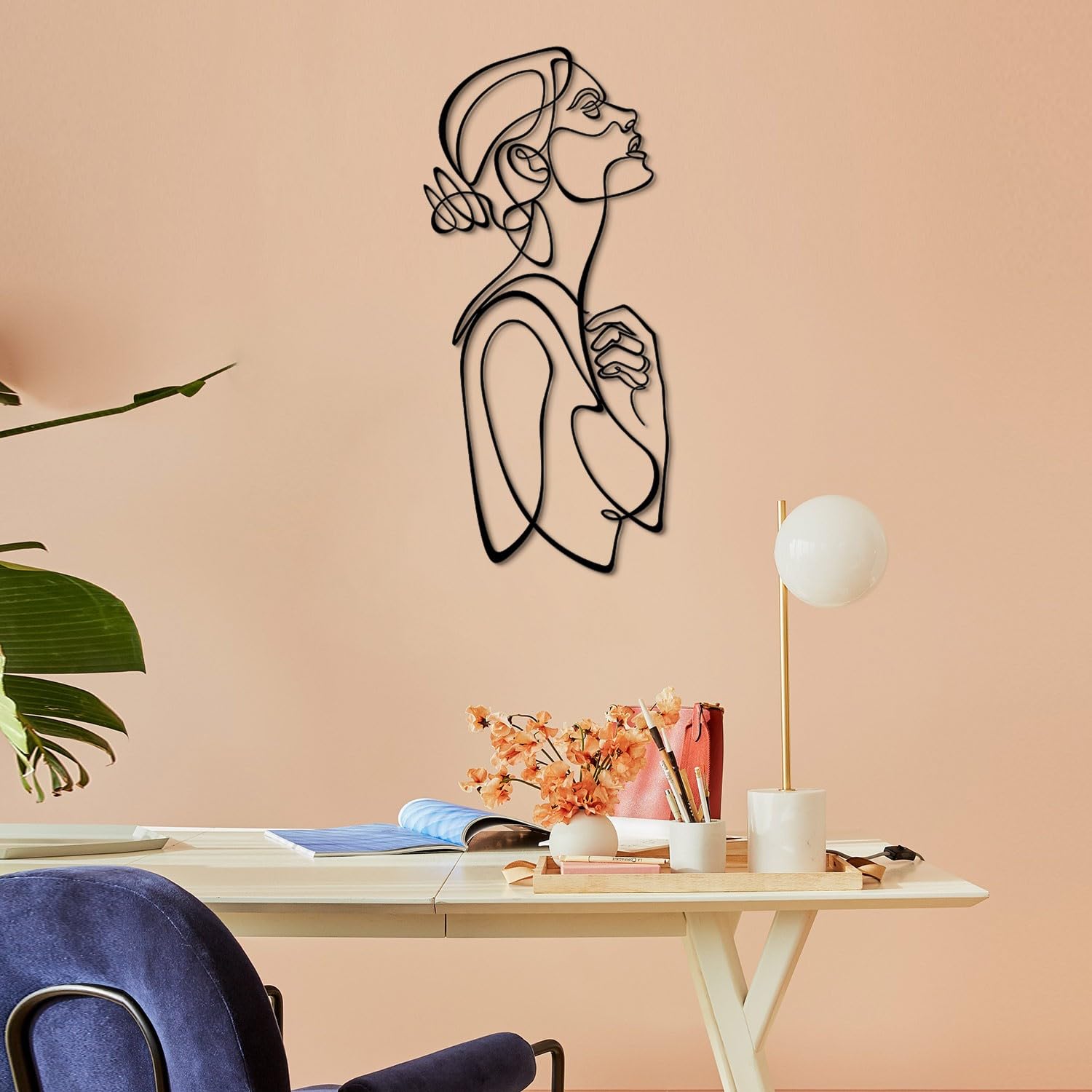 Décoration murale en métal pour sublimer l'ambiance de votre bureau ou de votre entrée