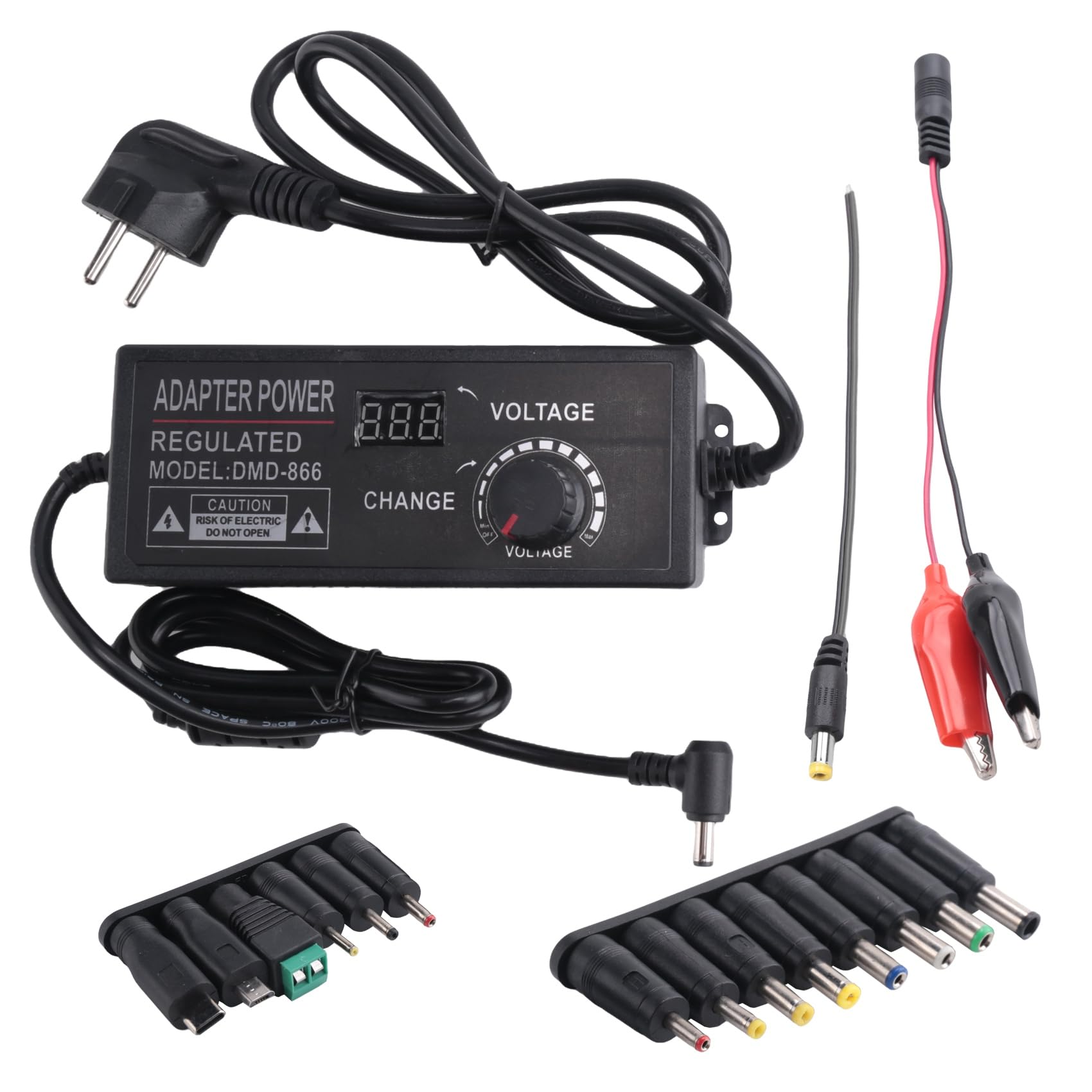Alimentatore universale 3-36 V 4 A 144 W 3 V 5 V 6 V 9 V 12 V 15 V 18 V 20 V 24 V 30 V 36 V commutazione variabile regolabile spina UE