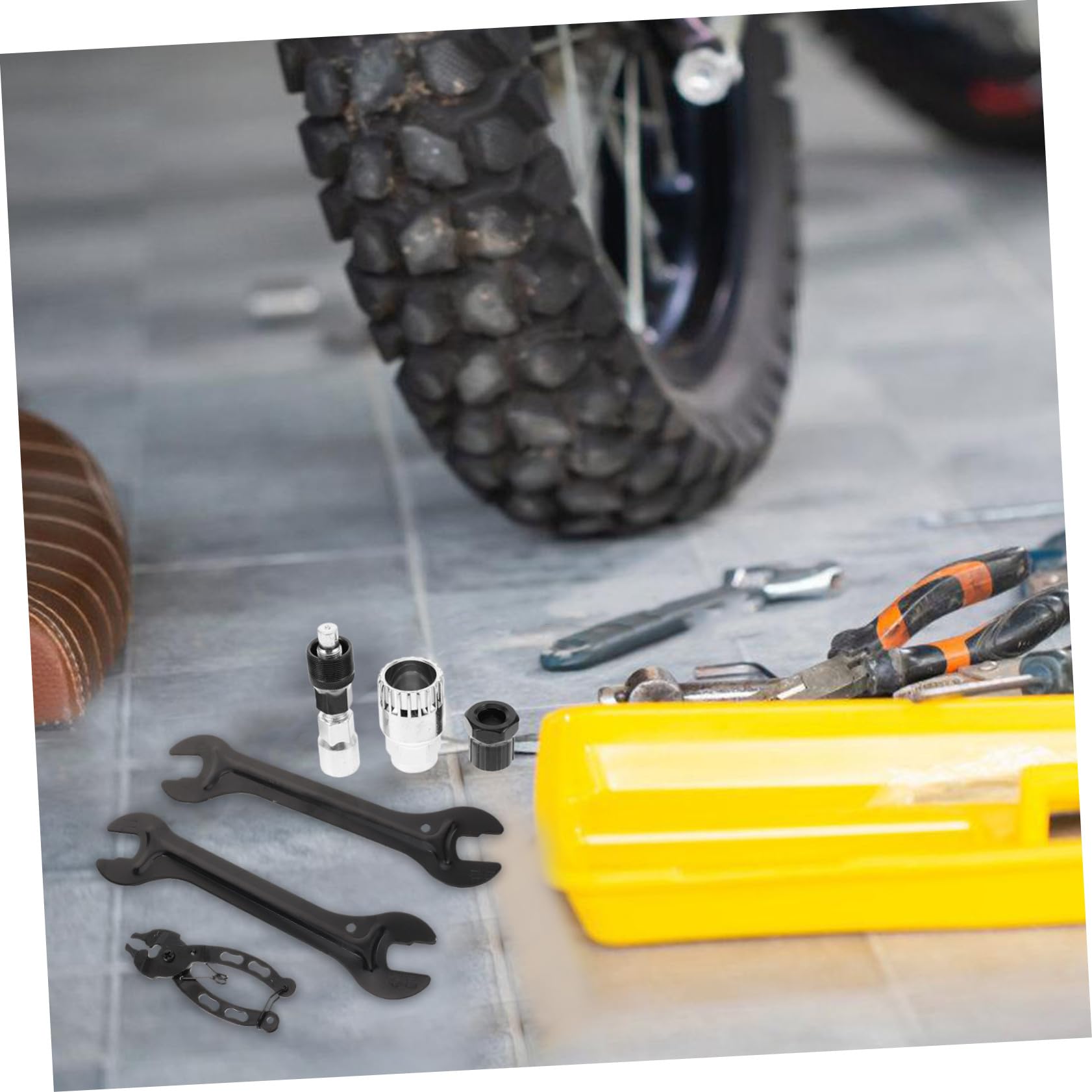 Fahrrad Reparatur für Mountainbikes Umfassendes Werkzeugset mit Reifenheber Speichenschlüssel und Flickzeug Robustes für Schnelle Fahrradwartung Unterwegs