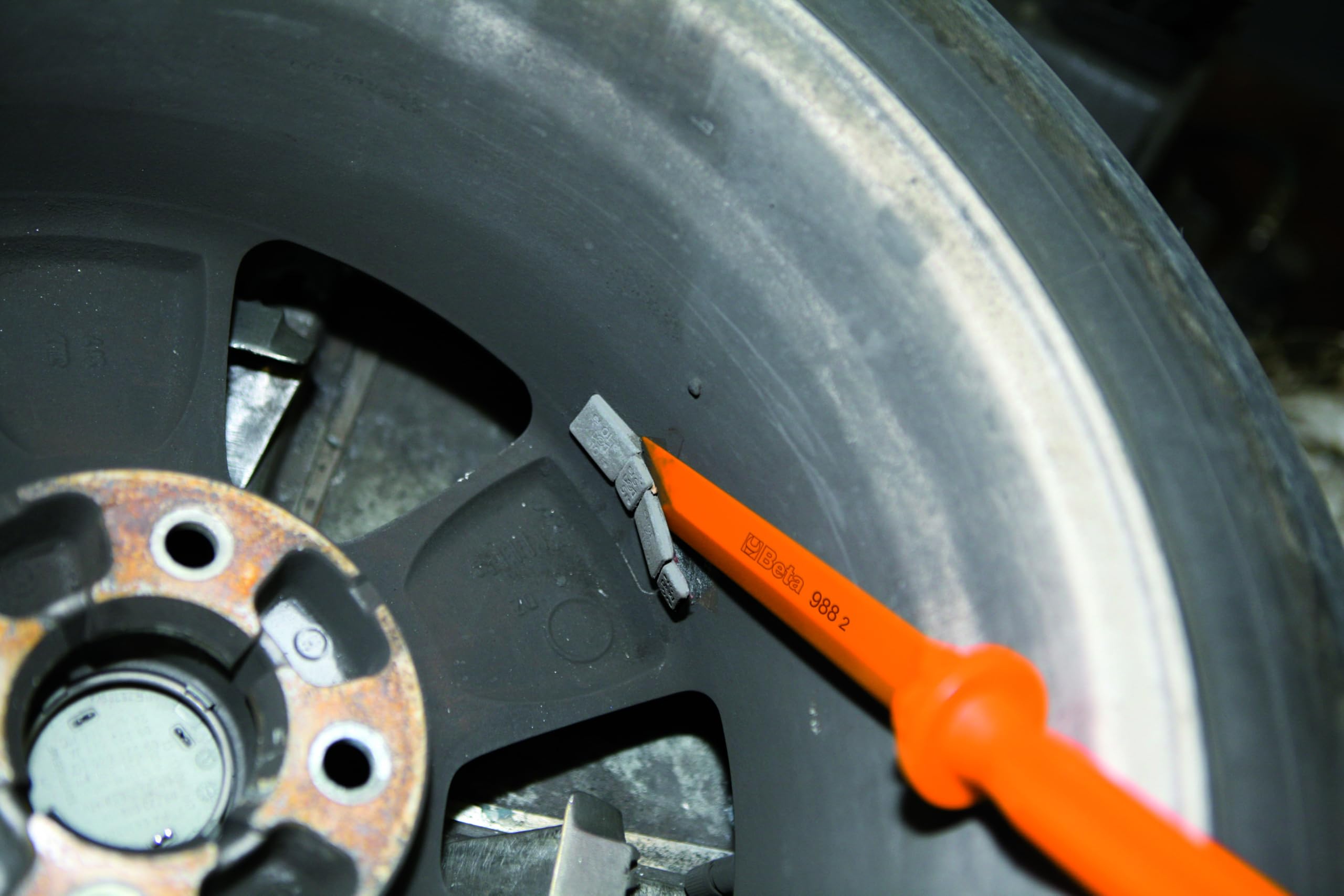 Beta 988/K4-Set von 4 kratzfesten Stechbeitel aus Kunststoff