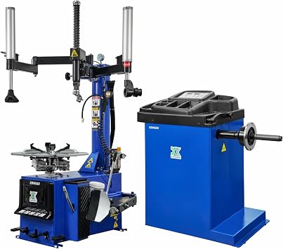 XK Heavy Duty Tire Changers and Wheel Balancer Combo,110V,New 988-690