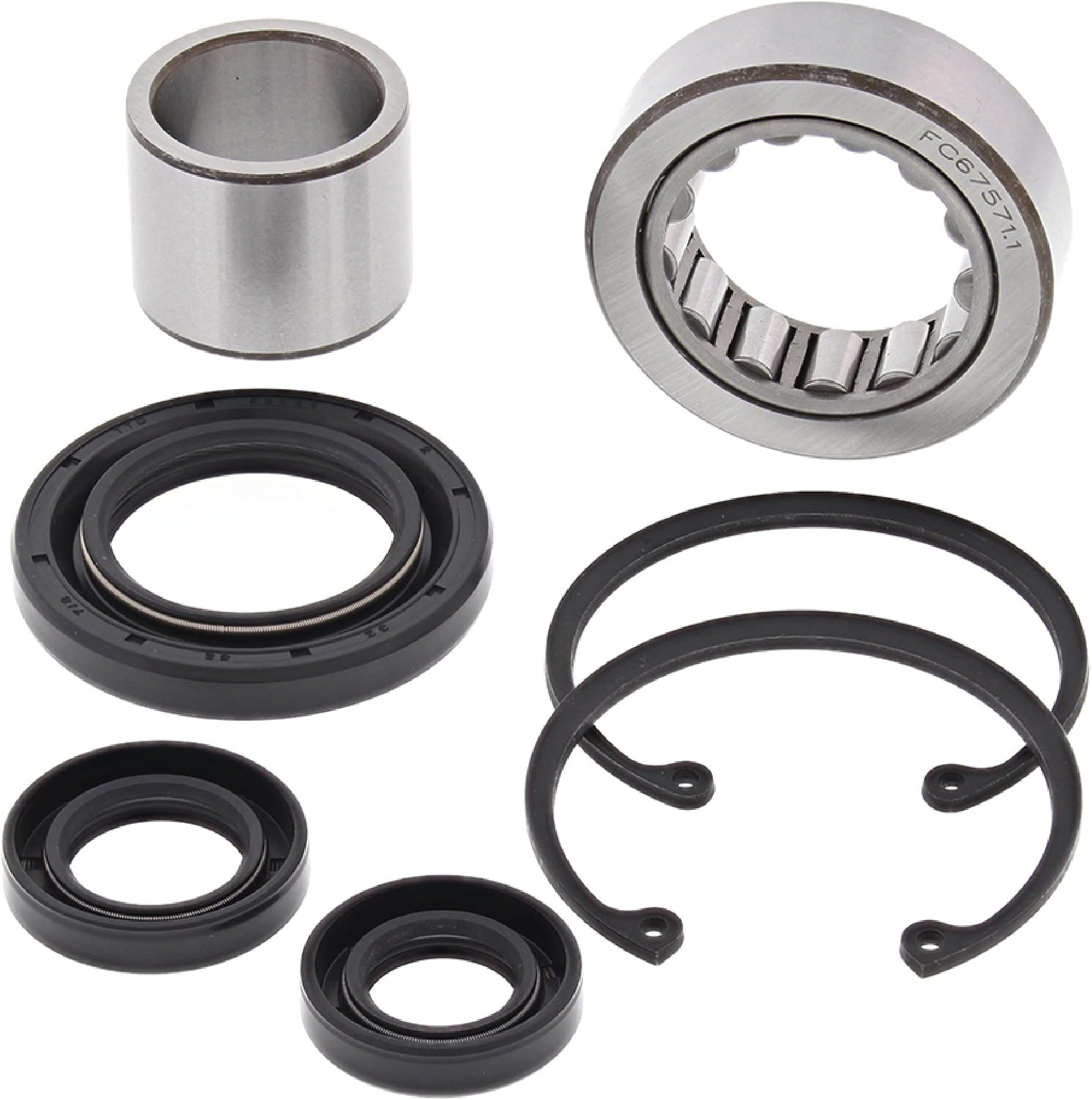 All Balls Racing Inner Primary Bearing & Seal Kit Oem Style Compatible With/Replacement For Harley Flhp Police Road King 25-3101
