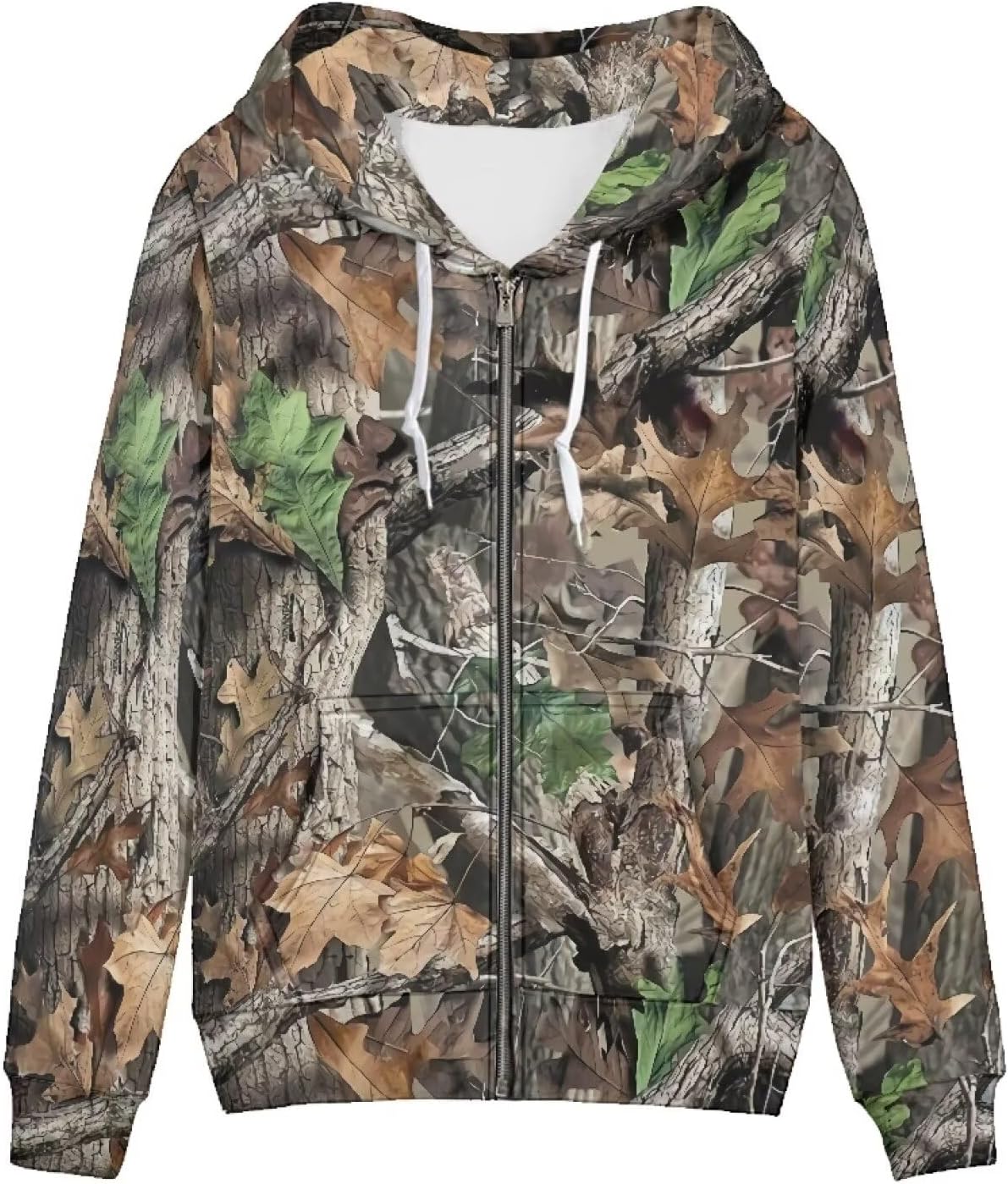 SEANATIVE Women Zip Up Hoodies Drawstring Sweatshirt Long Sleeve Casual Hoodie Jacket with Pocket Size XS-5XL - Image 5