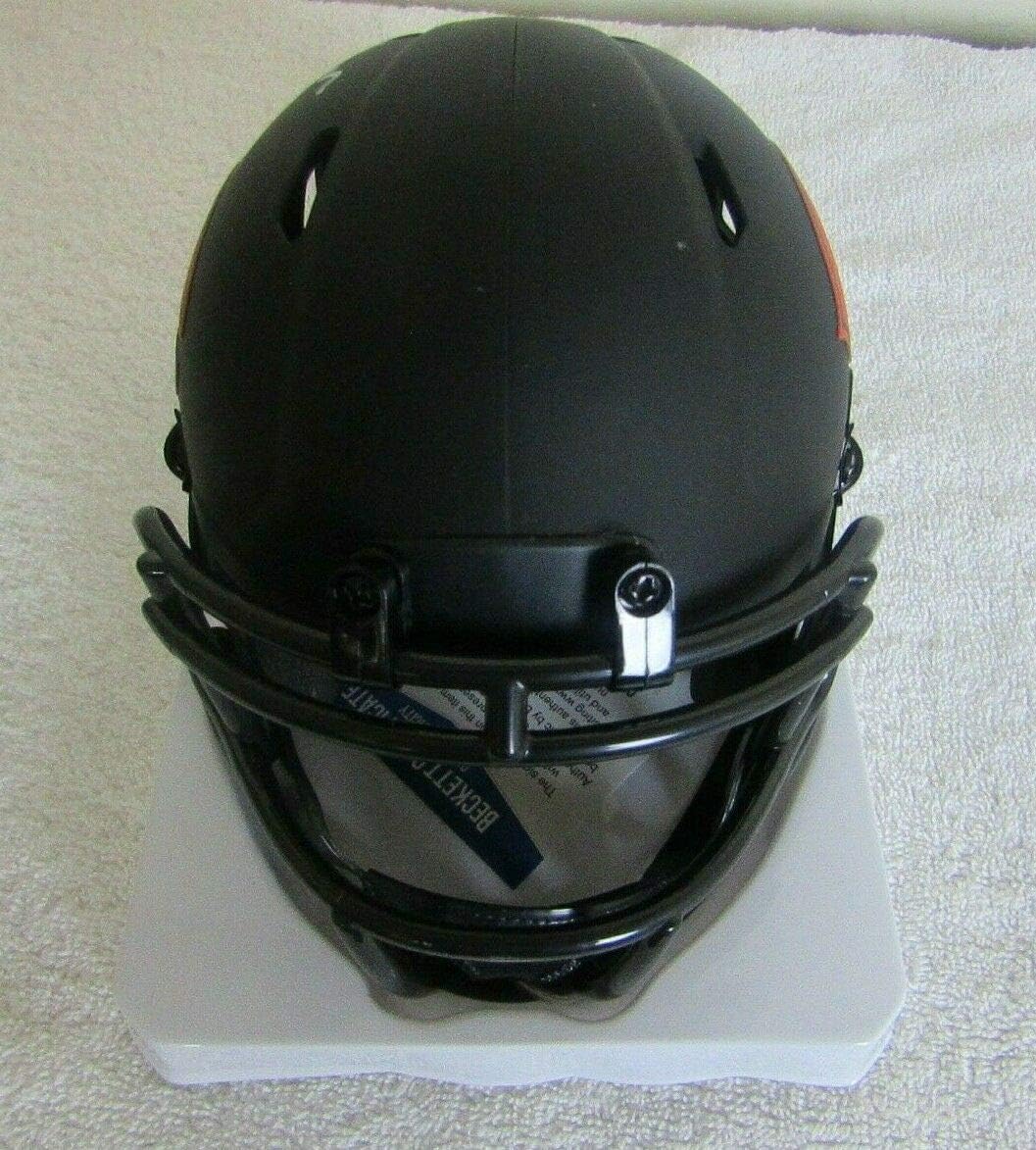 JIM McMAHON AUTOGRAPHED SIGNED CHICAGO BEARS ECLIPSE MINI HELMET BECKETT COA : Collectibles & Fine Art