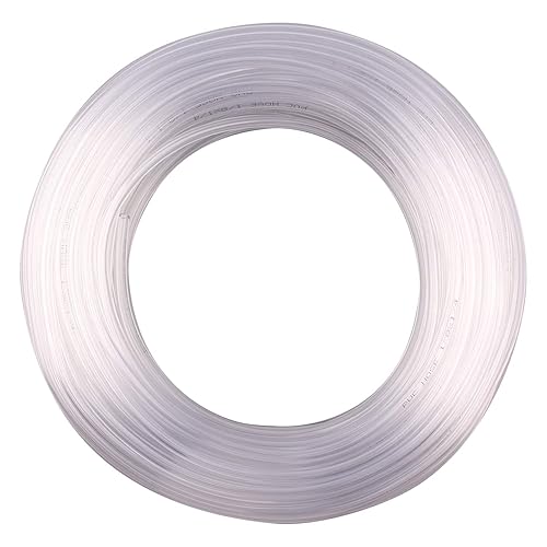 Miniatura 200 de DERNORD - Tubo de cloruro de polivinilo (PVC) de 5/16 pulgadas de diámetro interior x 7/16 pulgadas de diámetro exterior, manguera flexible