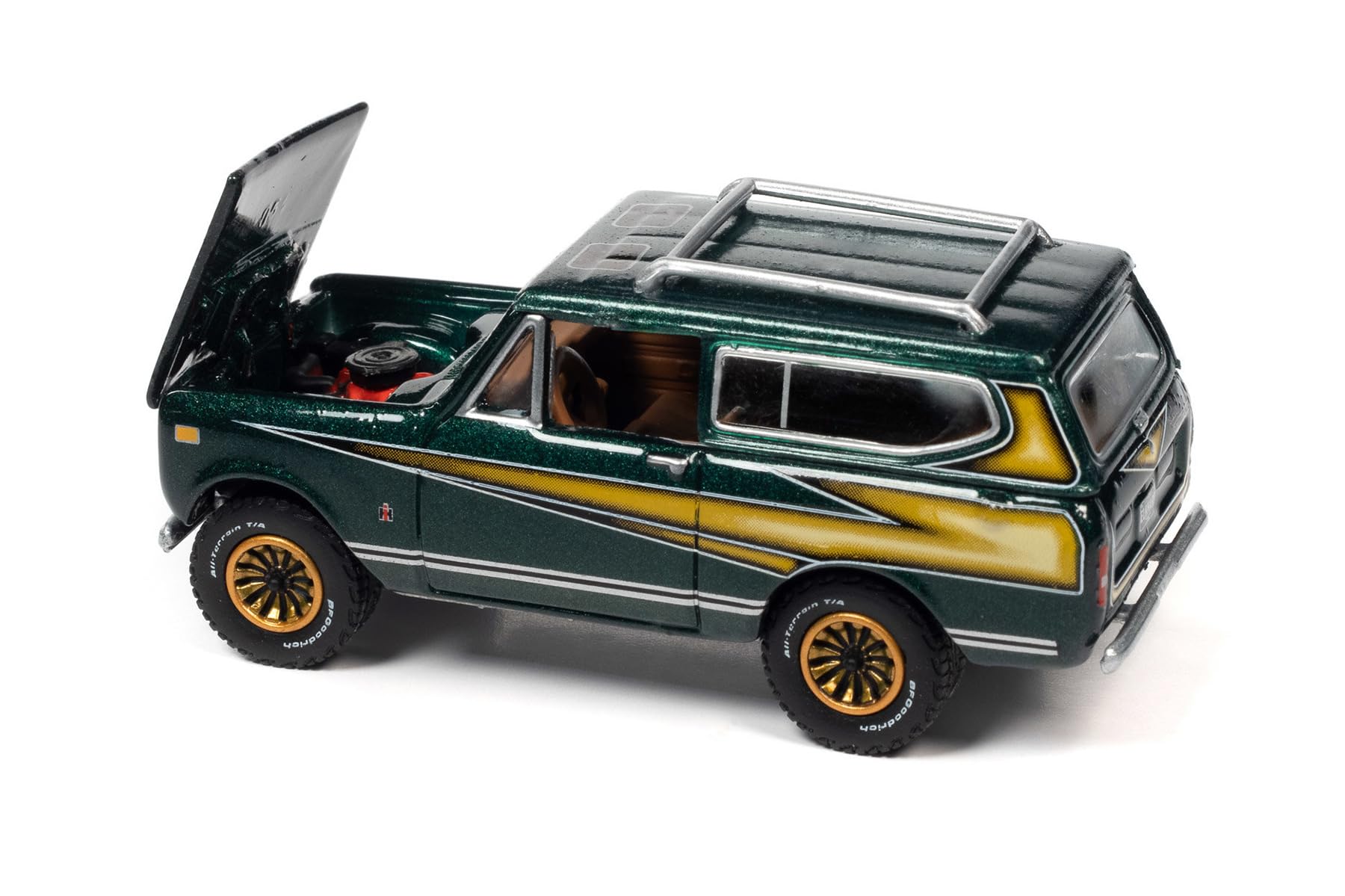 1979 Intl Scout II SUV Midas Edition, Emerald Green - JLSP223/24A - 1/64 Scale Diecast Model Car
