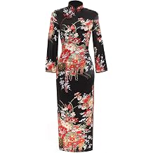 Shanghai Story Chinese Traditional Dress Long Cheongsam Long Sleeve Cheap Qipao