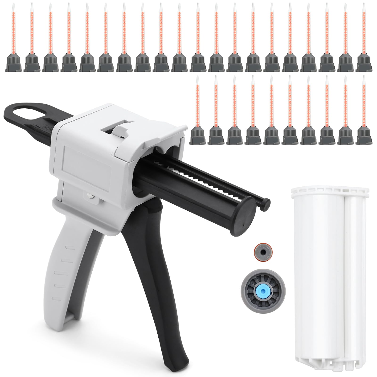 Pistola erogatrice per resina epossidica da 50 ml, pistola per colla