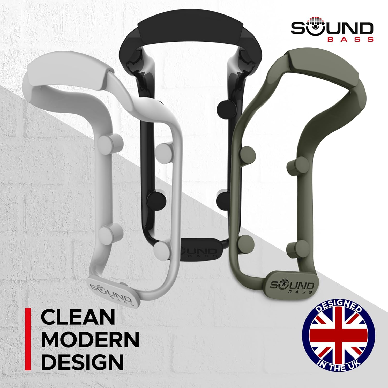 Sound Bass Move Speaker Wall Mount Bracket, Weatherproof, Compatible with Sonos Move Version 1 and 2, Including Mounting Accessories, Black - Image 8