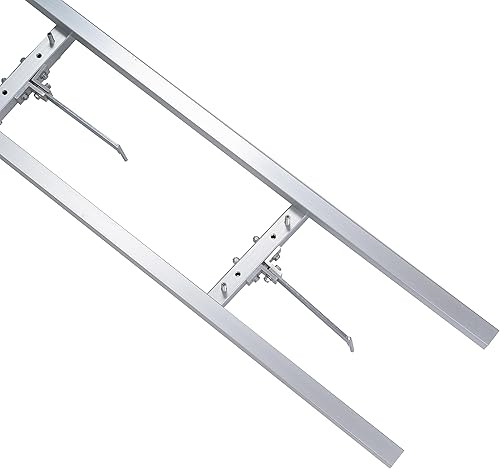 Miniatura 7 de Nejoney Sistema de guía de molino de carril de 9 pies, 3 pares de perfiles de aluminio con 4 componentes de clavo