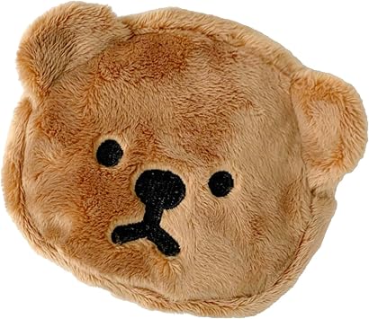 Cryfokt Cartoon Pouch, Cute Soft Plush Mini Change Purse Portable for Shopping for Student Coffee