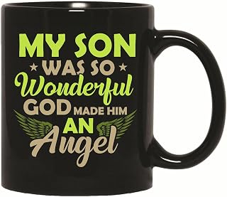Gift for Wonderful Son to Show How Much You Love Him 11oz 15oz Black Coffee Mug