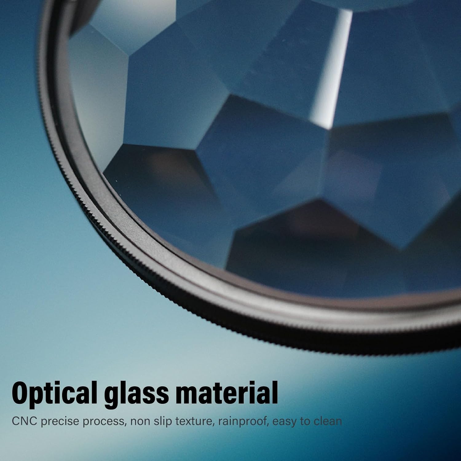 Sanpyl 49mm Kaleidoscope Prism Lens Filter Photography Prism Crystal Glass Effect Filter for DSLR Mirrorless Cameras Photography Accessories