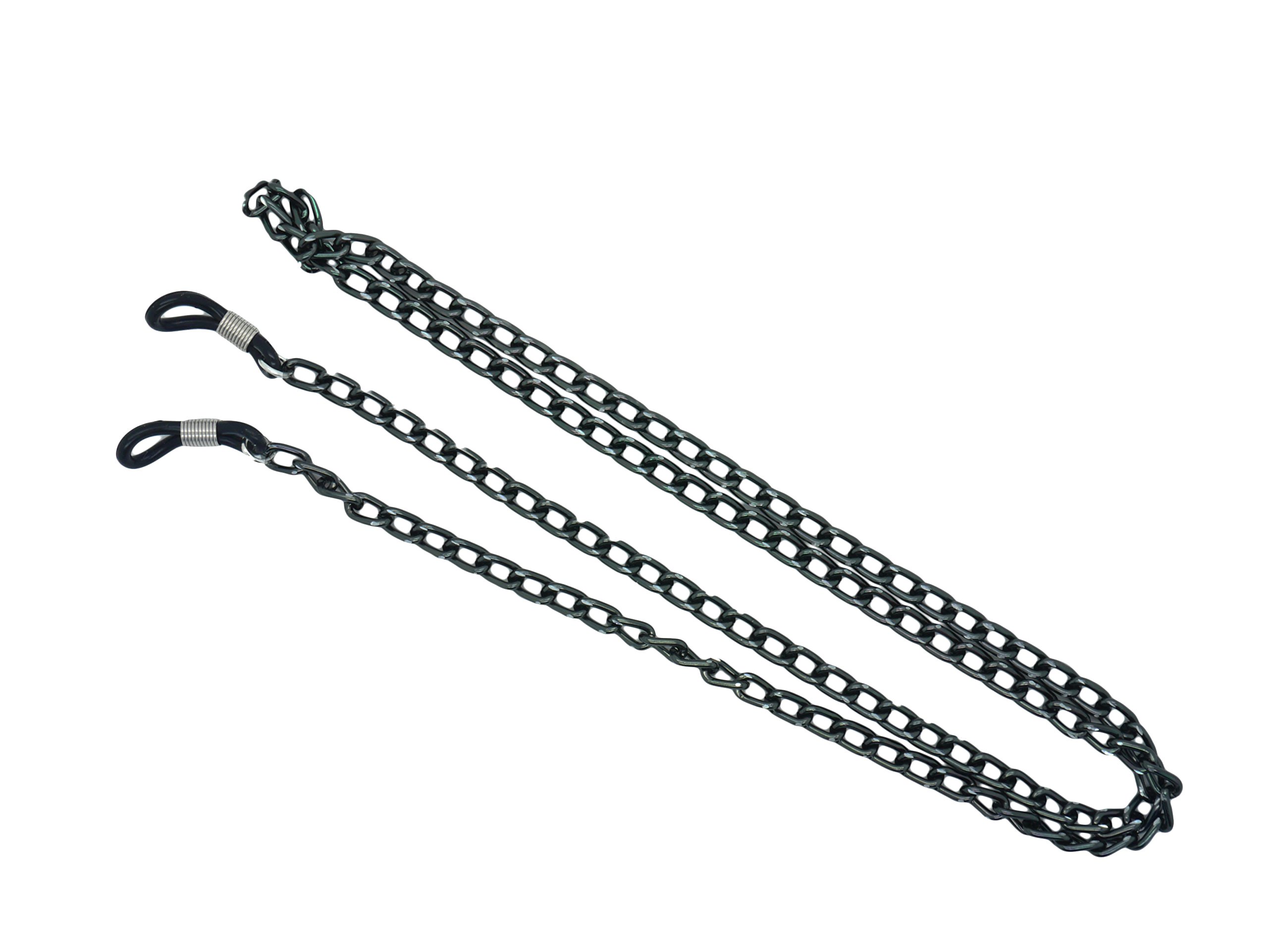 GoOpticians Classic Gunmetal Traditional Fasten Glasses Cord Necklace Glasses Cord Spectacle Chain