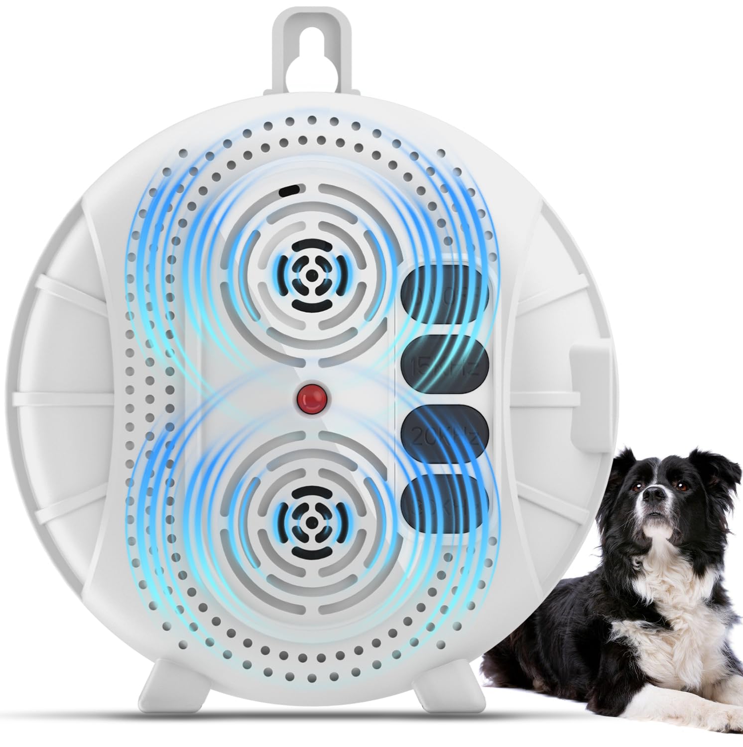 Dog Bark Deterrent Device, Rechargeable Safe Bark Box with 3 Adjustable Modes Up to 35ft Range