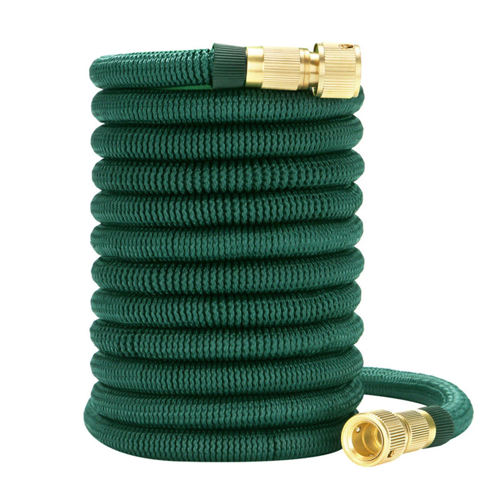 Expandable Garden Hose 75-300FT - Lightweight and Flexible Water Hose with Solid Brass Fittings for Easy Watering and Washing Tasks