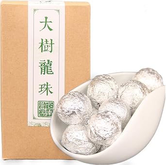 Yunnan Big Tree Dragon Pearl Pu-erh Tea, Golden Bud Tuo Tea, Raw Tea 170g No Additives