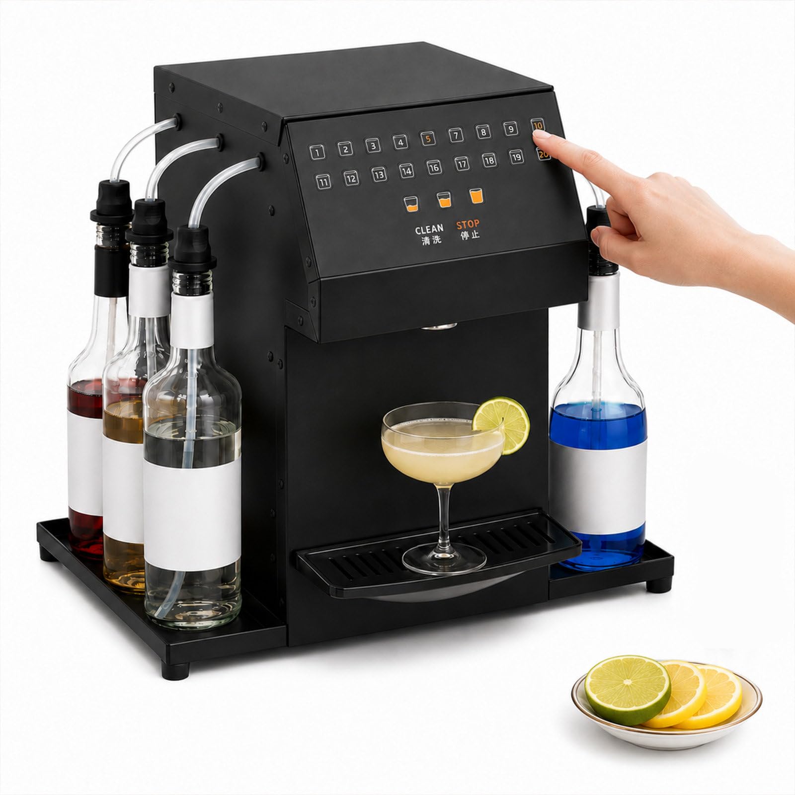 KJZQXYX Automatic Cocktails　Drink Maker,Commercial　Drink Mixer,for Bar-Quality Drinks Without Skills, for Hotels, Buffet Stations
