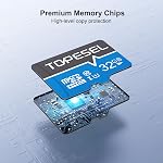 TOPESEL 32GB Micro SD Card, 3Pack Mini TF Card Micro SD Card SDHC UHS-I 32GB Memory Card, Ultra High Speed TF Card, C10, U1, 32 GB(3 Pack)