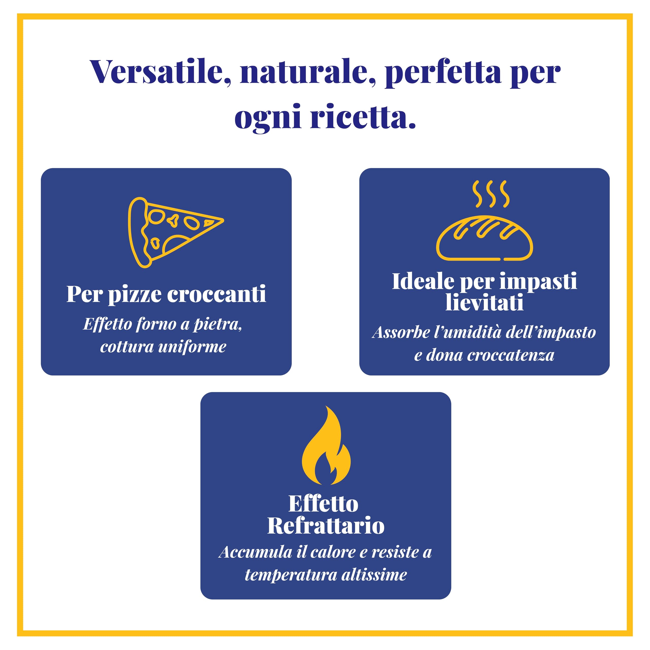 SET PER PIZZA IN PIETRA LAVICA ETNEA 39x35X2 CM - COTTURA NATURALE - IDEA REGALO - KIT PIZZA LASTRA DA FORNO O BARBECUE REFRATTARIA