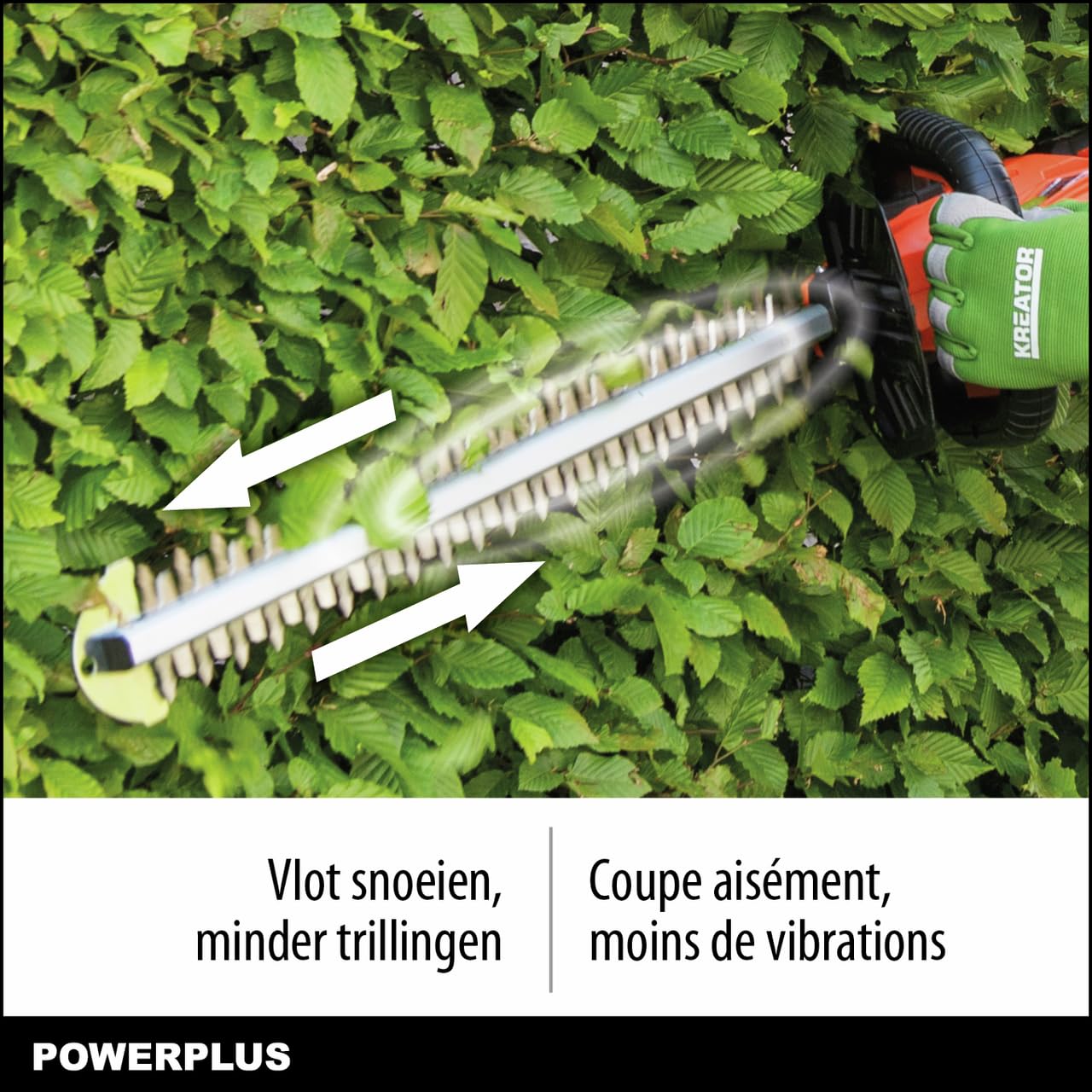 PowerPlus POWDPG7531 POWDPG7531 - Cortasetos 20 V, 560 mm (Sin Batería)
