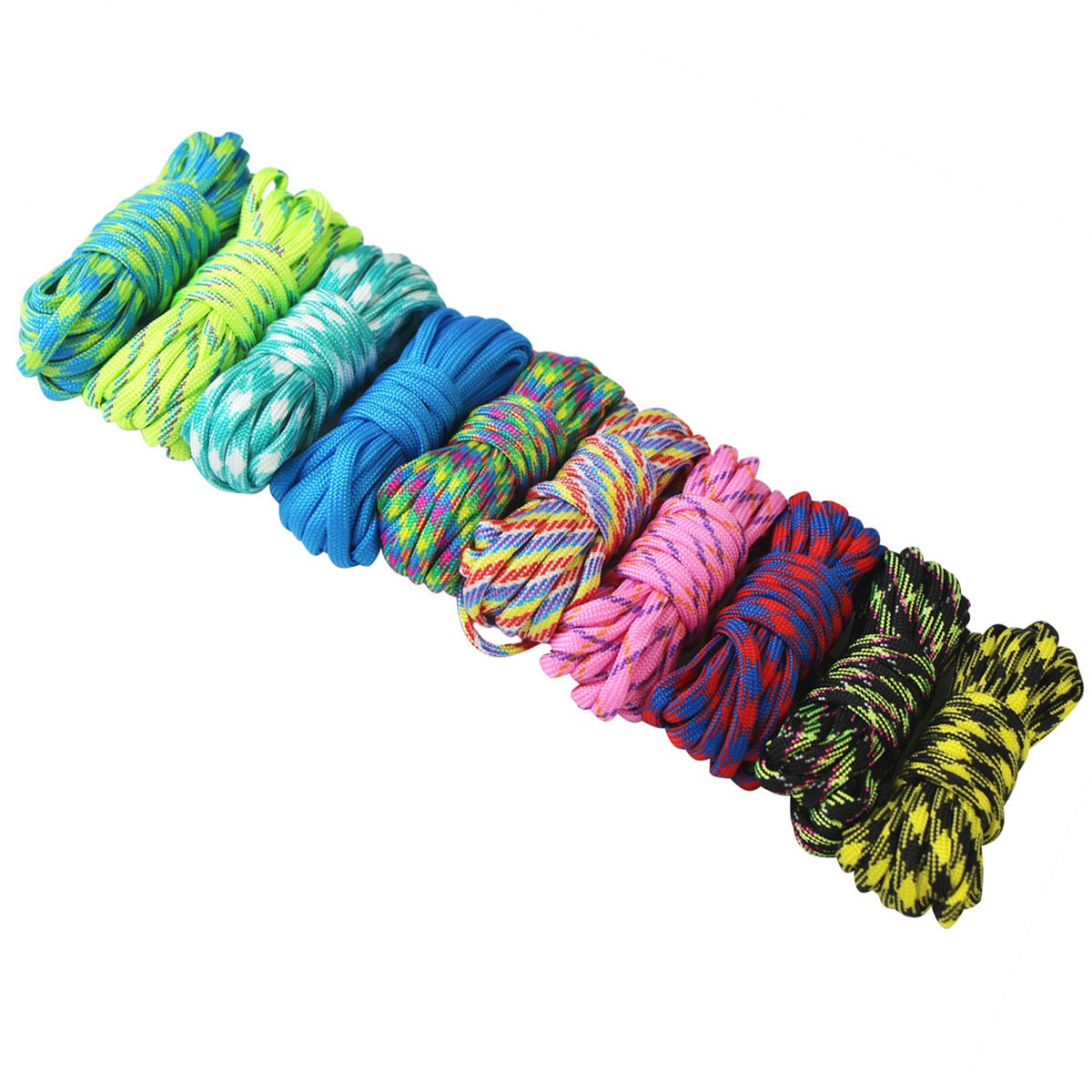 Cuerda Paracord 100 Metros - Nylon Resistente, Color Arena - Para Supervivencia, Manualidades, Camping Y Bricolaje