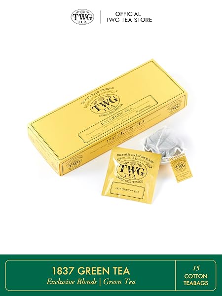 TWG Tea | Green Tea in 15 Hand Sewn Cotton Teabags