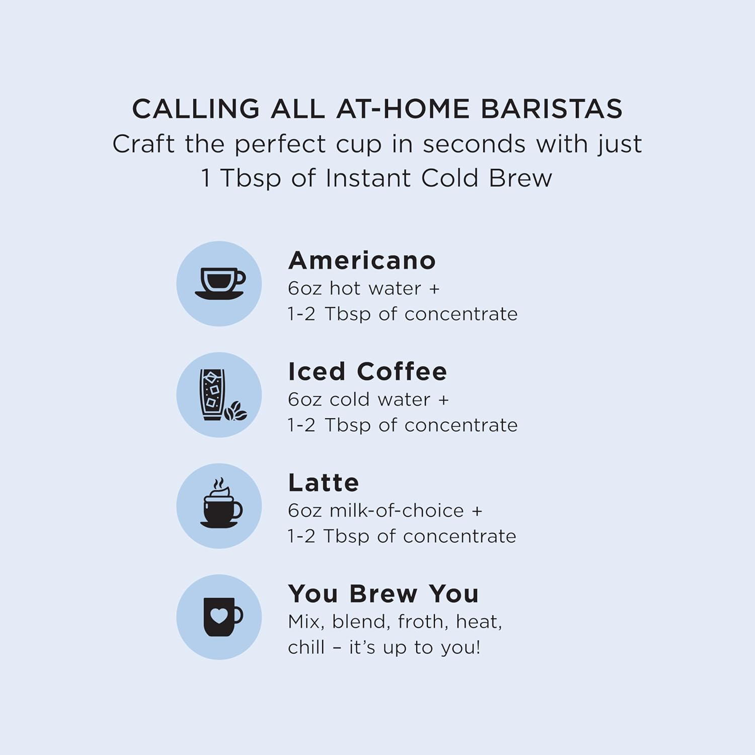 Pop & Bottle Coffee Concentrate - Organic Cold Brew Concentrate Liquid, Instant Iced Coffee, Dairy Free, Makes Up to 16 Cups - Classic, 8 Fl Oz (2 Pack)