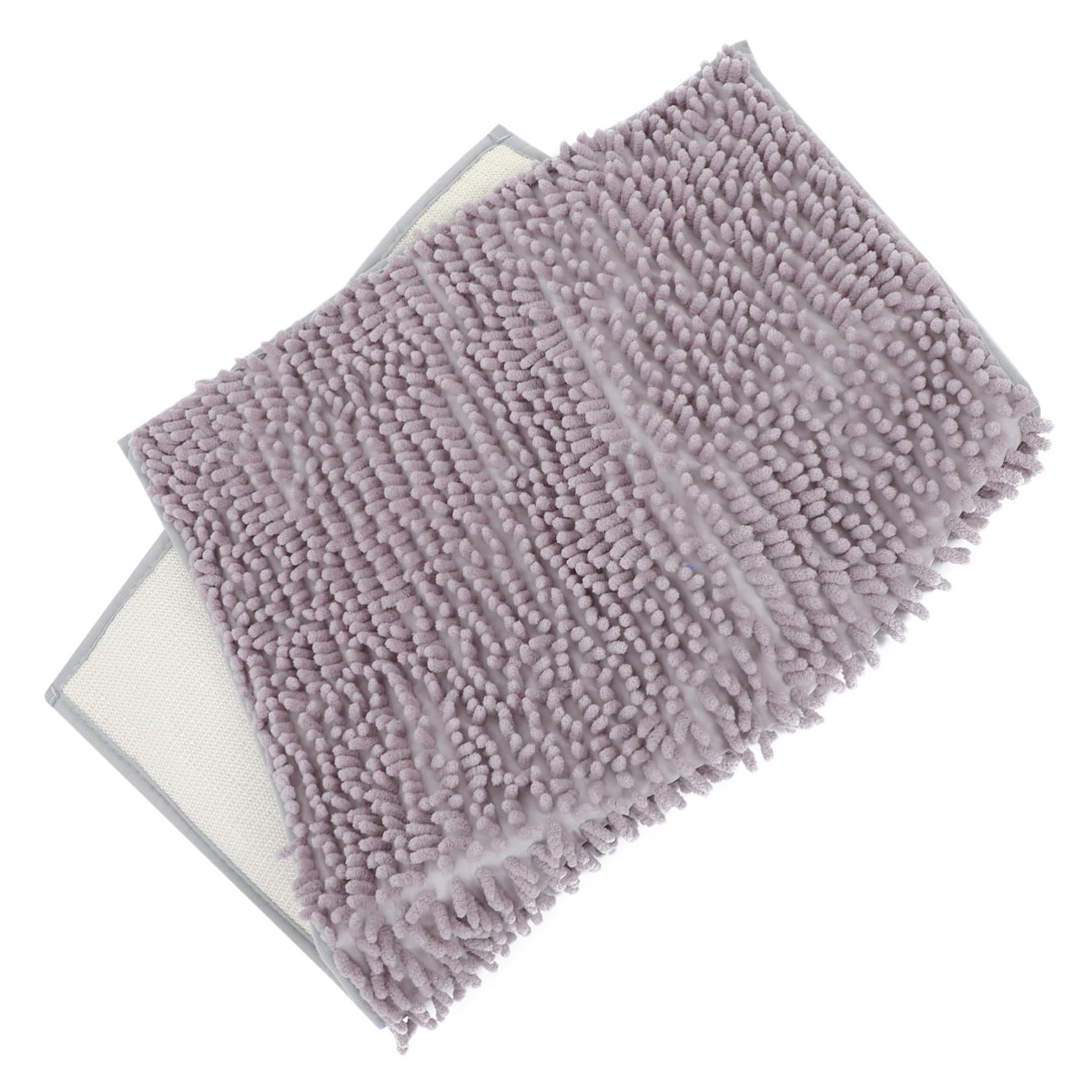 Alfombra absorbente lavable Mikikit con base antideslizante de chenille para baños