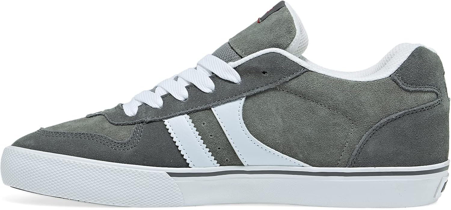 Globe Men's Liaizon Skate Shoe, Charcoal/White, 11.5